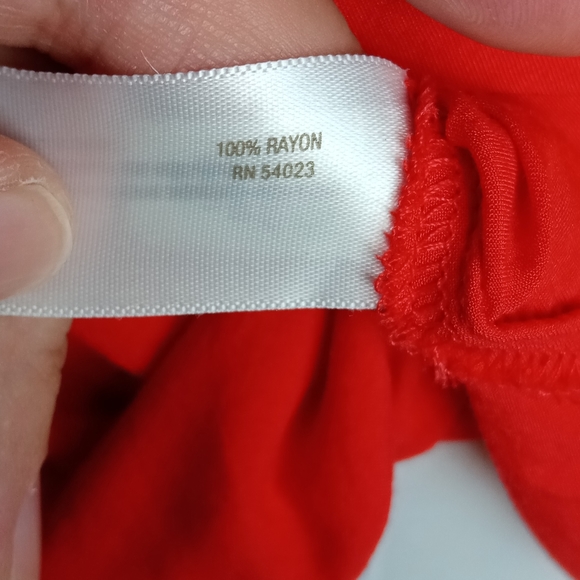 5/$20 🌷Old Navy orange layered tank top - Picture 5 of 5